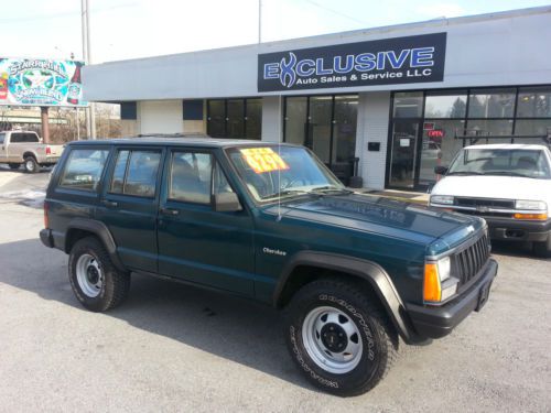 1996 jeep cherokee se sport utility 4-door 4.0l 74k miles! pa 1 owner* new tires