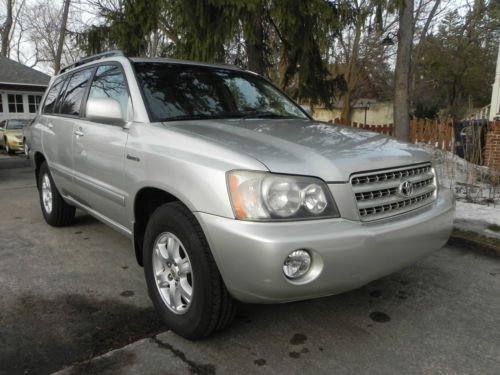 2003 toyota highlander limited sport utility 4-door 3.0l