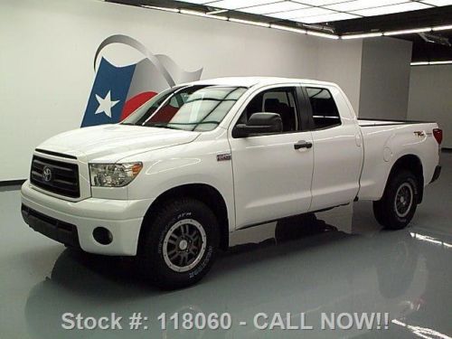2010 toyota tundra double cab 4x4 trd rock warrior 49k texas direct auto