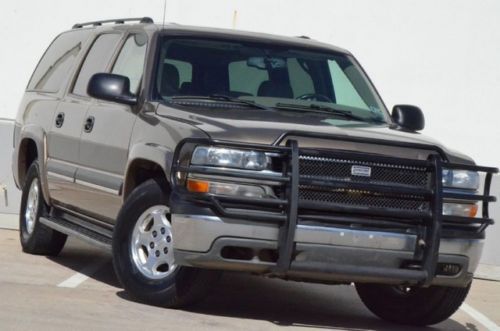 2004 chevy suburban lt 4x4 3rd row lth/htd seats rear a/c $599 ship