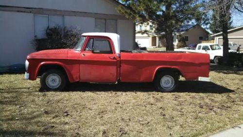 1967 Dodge D100 Sweptline, image 2