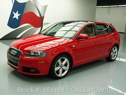 2008 audi a3 2.0t wagon s-line dual sunroof leather 45k texas direct auto