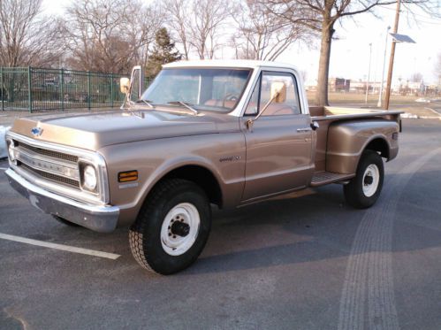 1969 chevrolet c20 pickup 4wd 305ci