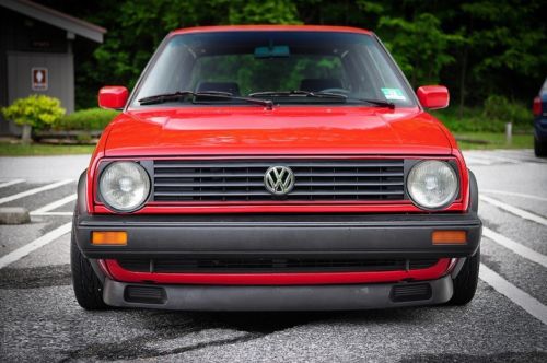 Buy used 1992 Jetta GLI VR6 , 4-door Tornado Red, fully restored in ...