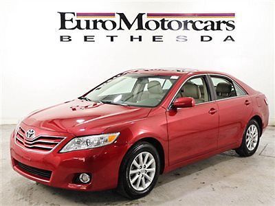 Navigation bluetooth tan leather sunroof xle v6 12 barcelona red metallic 10 md