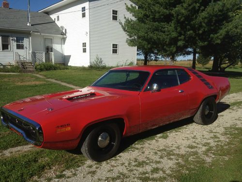 71 roadrunner #'s matching 440-6 pack v code rare gtx charger hemi cuda rt super