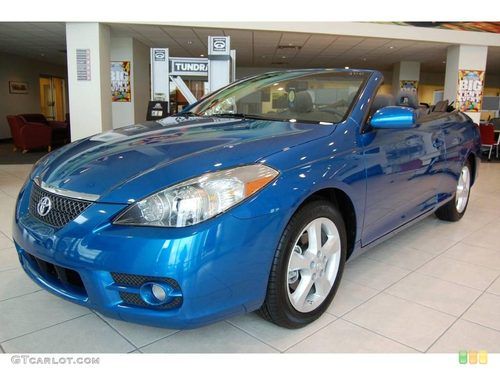 2008, blue, automatic, gps, 23,400 miles, one owner, sle v6, convertible