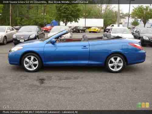 2008, blue, automatic, GPS, 23,400 miles, one owner, SLE V6, convertible, US $23,000.00, image 3