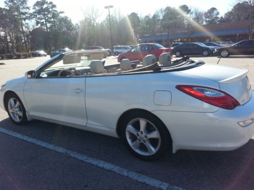 &#034;mint condition&#034; convertible toyota solara 2007  warranty included in price