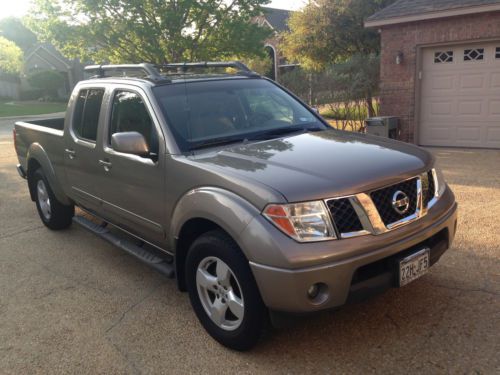 2007 nissan frontier crew cab le 4x4 6.1&#039; bed loaded