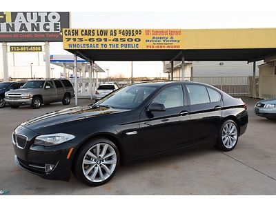 2011 bmw 535i loaded technology premium black 535 $62k sticker no reserve