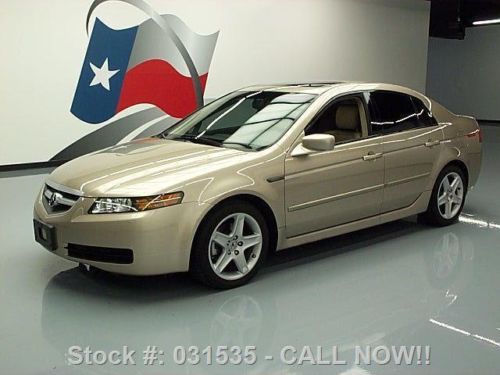 2005 acura tl sunroof navigation htd leather 67k miles texas direct auto