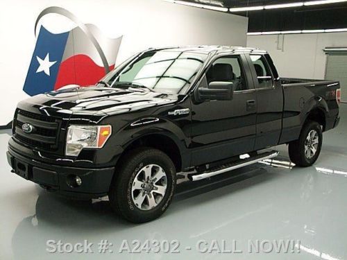 2013 ford f-150 stx supercab 5.0l 4x4 side steps 37k mi texas direct auto