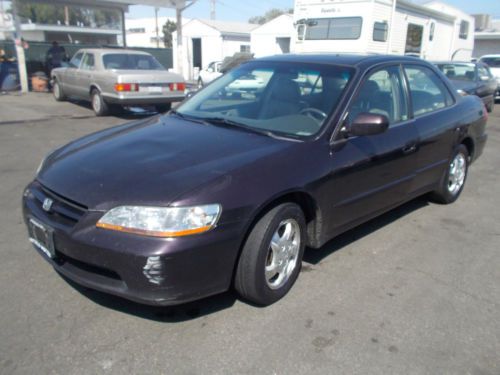 1999 honda accord, no reserve