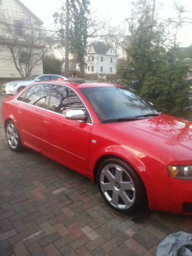 2004 audi s4 hot red for summer