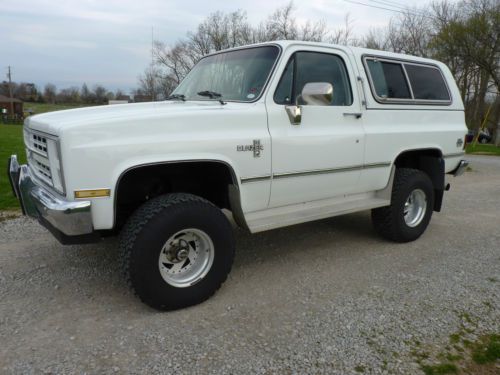 1985 chevrolet k5 blazer silverado sport utility 2-door 5.7l