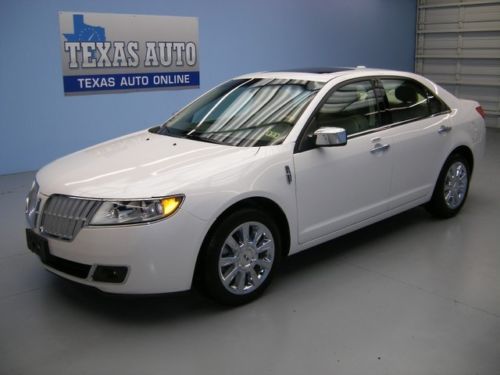 We finance!!!  2011 lincoln mkz roof nav heated/cooled leather 17k mi texas auto