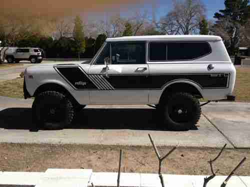 1979 International Harvester Scout II Rallye Edition, US $9,000.00, image 3