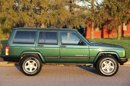 2001 jeep cherokee sport 105k original miles 4x4 rust free immaculate no reserve