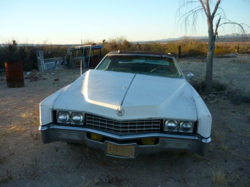 1967 cadillac eldorado cad restoration ready low miles all original     look