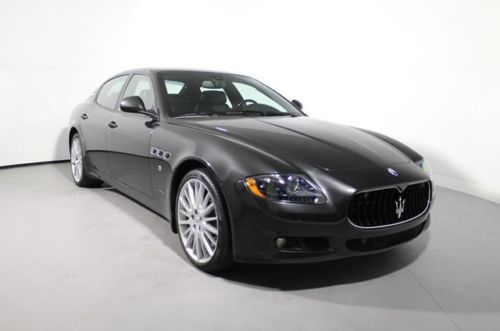 2012 quattroporte s 4.7 like new low miles and warranty buy this today