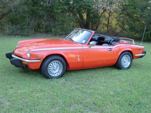 1978 triumph spitfire base convertible 2-door 1.5l