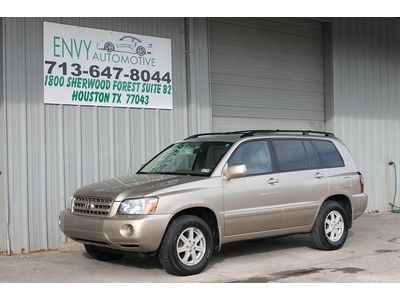 2006 toyota highlander 4dr suv non smoker great tires power window and locks cd