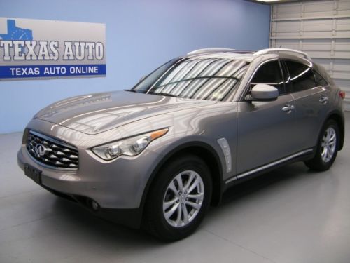 We finance!!!  2009 infiniti fx35 awd roof nav heated leather bose texas auto