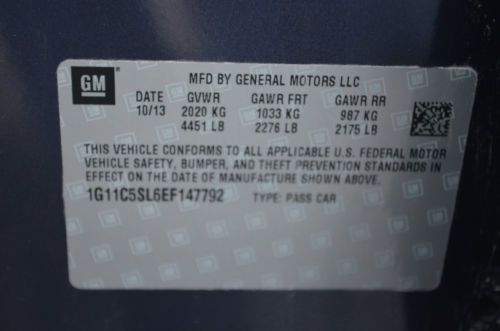 2014 CHEVROLET MALIBU LT ONLY 2K MILES, SALVAGE,NO RESERVE!, image 23