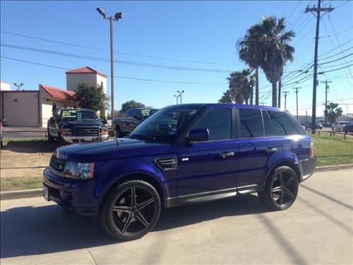 2010 landrover rangerover sport hse -(buckingham blue) pristine