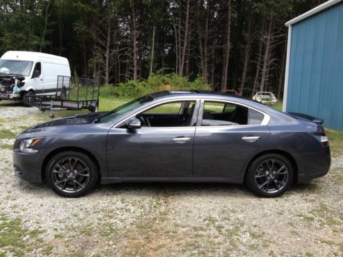 2012 nissan maxima with sport package 34k miles super clean no damage salvage