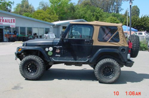 2000 jeep wrangler w/ a  4.5&#034; rubicon express super flex lift kit