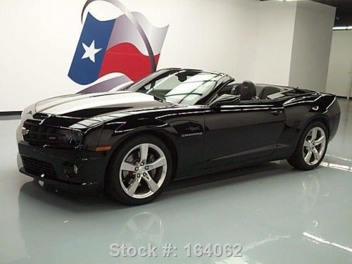2011 chevy camaro ss convertible htd leather hud 20k mi texas direct auto