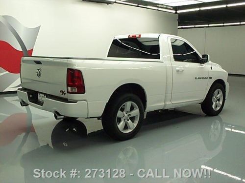 2012 DODGE RAM R/T SPORT REG CAB HEMI NAV 20'S ONLY 17K TEXAS DIRECT AUTO, US $26,980.00, image 4