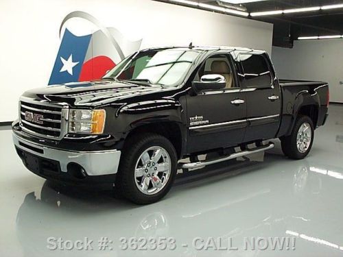 2013 gmc sierra crew tx edition leather 20&#039;s 26k miles texas direct auto