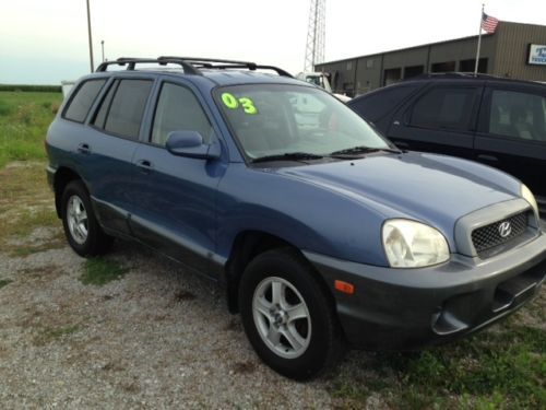 2003 hyundai santa fe *no reserve*