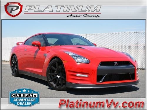 2012 nissan gt-r premium navigation factory warranty, black, fast