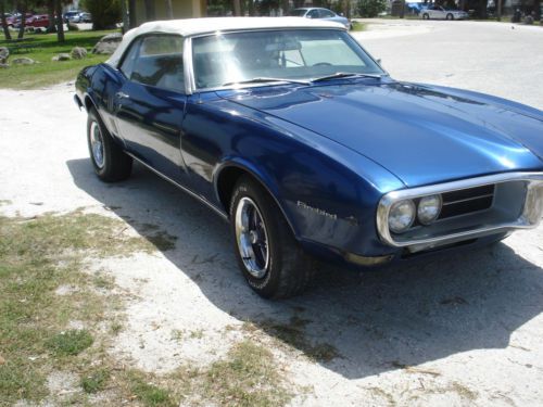 1968 Pontiac Firebird Base Convertible 2-Door 5.7L, image 2