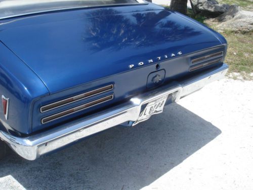 1968 Pontiac Firebird Base Convertible 2-Door 5.7L, image 5