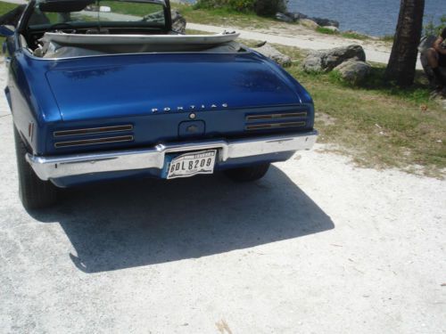 1968 Pontiac Firebird Base Convertible 2-Door 5.7L, image 15