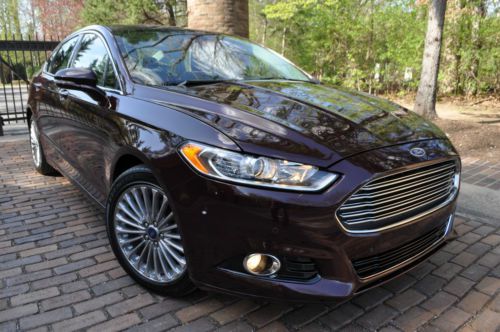 2013 fusion titanium awd.no reserve.2.0/turbo/navi/moon//18&#039;s/salvage/rebuilt