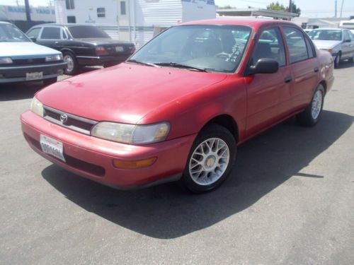 1994 toyota corolla no reserve