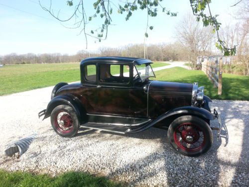 1931 ford model a 5 window coupe barn find