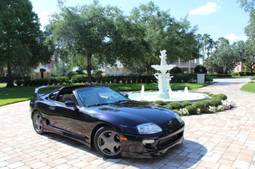 1995 toyota supra twin turbo hatchback 2-door 3.0l low miles, low reserve