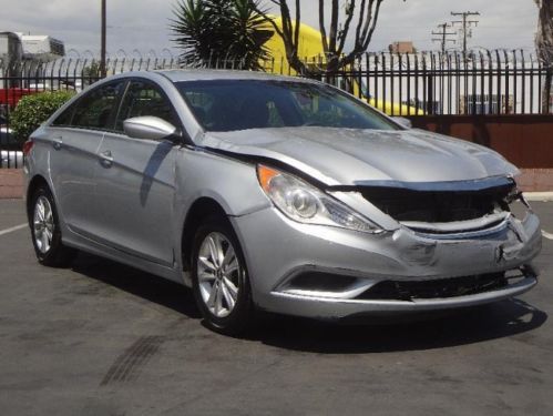 2013 hyundai sonata gls damaged salvage rebuilder runs!! extra clean wont last!!