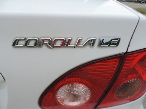 2005 TOYOTA COROLLA LE, NO RESERVE, ONE OWNER, LOOKS AND RUNS FINE., image 19