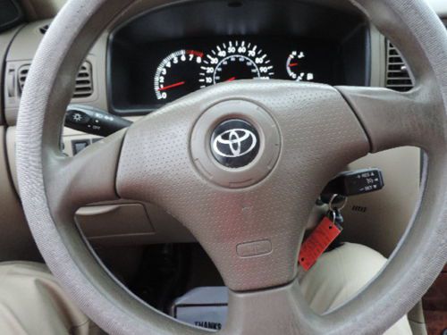 2005 TOYOTA COROLLA LE, NO RESERVE, ONE OWNER, LOOKS AND RUNS FINE., image 36