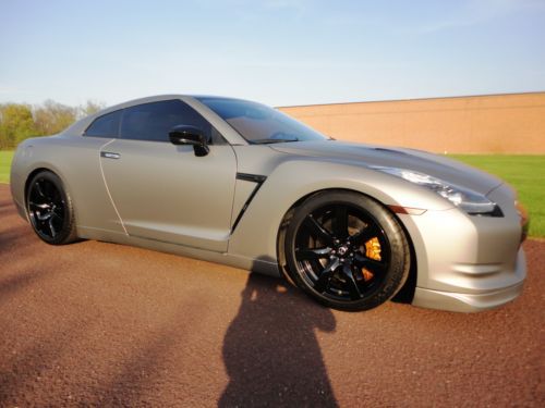 2009 nissan gt-r gtr premium matte grey 600hp over $20k invested show car 1 of 1