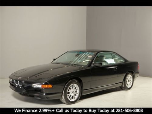 1992 bmw 850i coupe v12 sunroof leather heated seats alloys kenwood sound clean