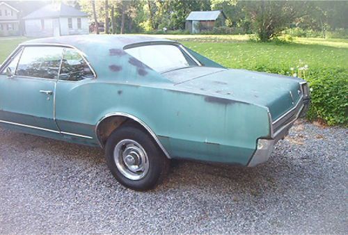 1967 OLDSMOBILE CUTLASS 2 DOOR SURVIVOR ORIGINAL PAINT NO BOND SOLID STRAIGHT, image 10